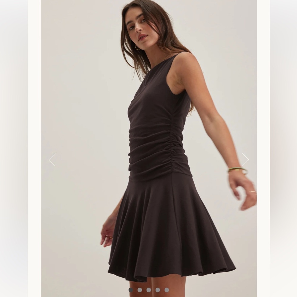 Velvet By Graham & Spencer Alicia dress in black size XS
